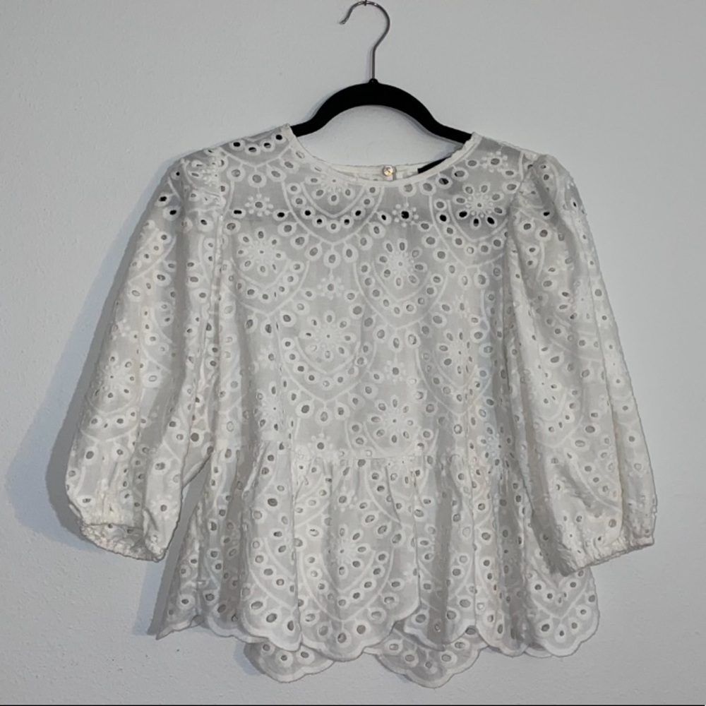 Linen White Top